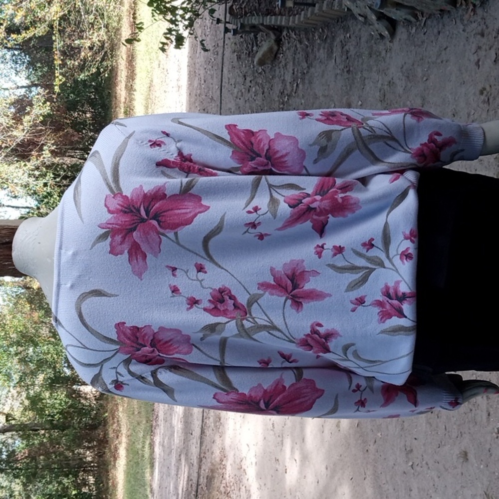 NWOT "Alfred Dunner" white sweater - Picture 6 of 7